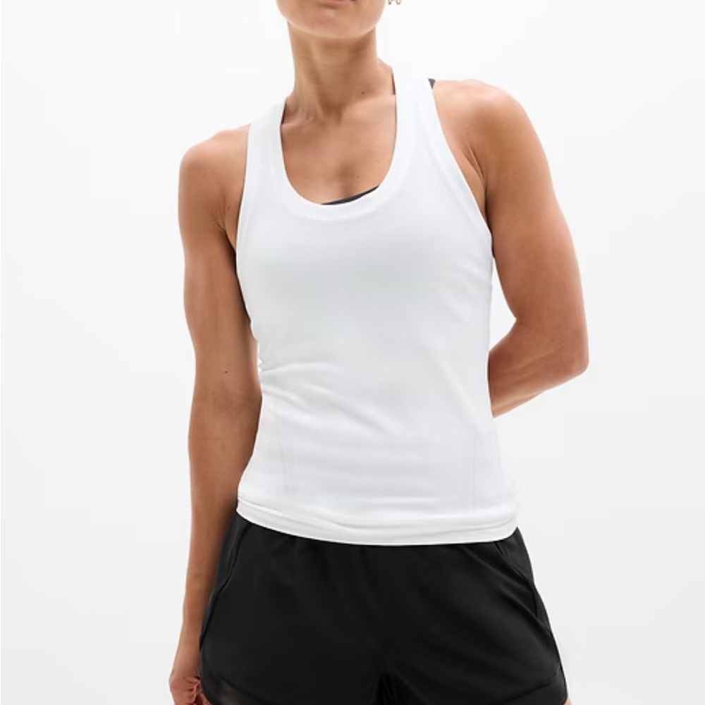 Athleta Momentum Razorback Tank Rinned sz M